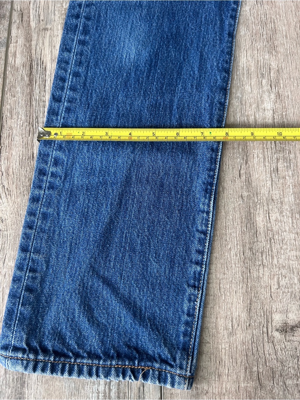 Levi's 501 Original Fit Men's Medium Blue Straight-Leg Jeans Size 29x30 - Picture 8 of 11